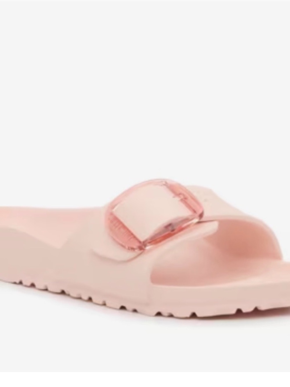 Birkenstock Madrid Soft Pink EVA Slide with Buckle